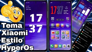 Tema Xiaomi Miui 14 Global Estilo HyperOs, Personalização Android @CiclopeTech