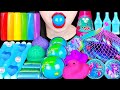 ASMR RAINBOW CHEESE, UNICORN CHOCOLATE 무지개 치즈, 유니콘 초콜릿, 신기한 물 먹방 DRINKING SOUNDS JELLY GUMMY MUKBANG