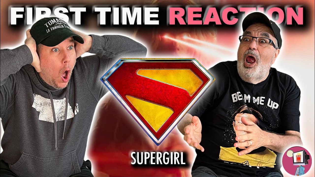 Hollywood Producers React to SUPERGIRL: WOMAN OF TOMORROW Teaser Trailer #1 For the Very First Time!