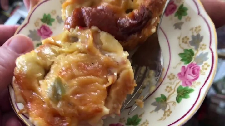 Dollar Tree Recipe | Savory Chicken Biscuit Cups