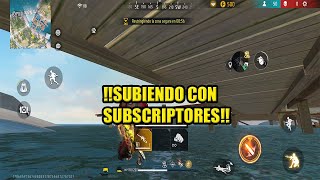 EL REY DEL NORTE SUBIENDO A MAESTRO CON SUSCRIPTORES FREE FIRE