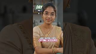 ✂️ Cutting Scissors ఎలా ఎంచుకోవాలి? | Ladies Tailoring Class Day 7 Telugu | 45 Days Course