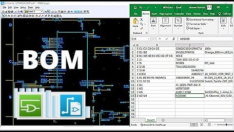 How to creat auto BOM from PADS Logic | Creat Bill of material from PADS Logic