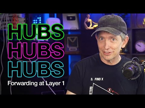 What is a Hub? | For beginners | Forwarding at Layer 1 #networking