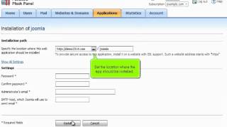 PLESK (18) - How to find and install Applications in PLESK