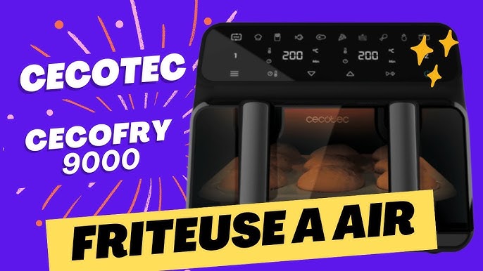 Freidora sin aceite Cecofry Advance 9000 Window con 9 L de capacidad 