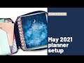 Planner setup | Frankenplanner | Happy Planner | May 2021