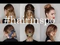 *HAIR INSPO!*  6 Easy Hairstyles for long hair.