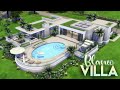 VILLA BLANCO   CC LIST || 3 Bdr   3 Bth Luxury Estate || The Sims 4: Speed Build