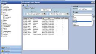 Employee Attendance Software - Focus Pro Demo Part 10