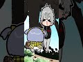 共鳴する赤ちゃんと吸血鬼に笑ううるか【手描き切り抜き/葛葉/uruca/夜乃くろむ/ぽいドン】