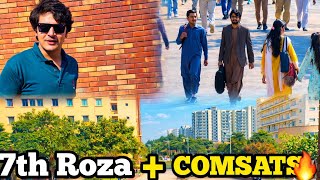 7th Roza Ramadan Vlog | COMSATS University Islamabad Life | Cafeteria Empty 😲