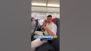 First One To Stand Up In Plane 😂