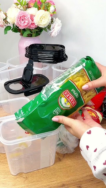 Органайзеры для хранения сыпучих . Эстетичное хранение. Герметично ...