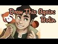 ᕙ། – ڡ – །ᕗ Draw This Again - Bolin, Legend of Korra Timelapse [Commentary]