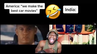 USA vs India | The Box Indian remix tiktok memes (REACTION)