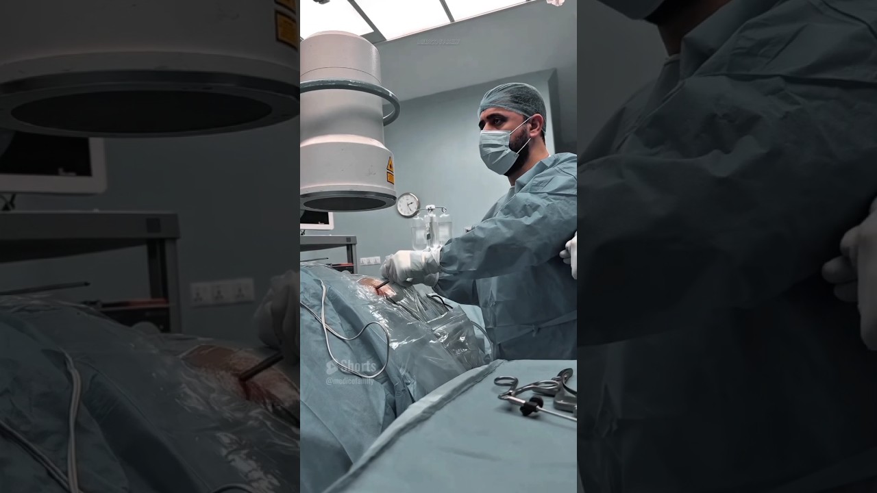Transforaminal endoscopic discectomy 🔥 | Orthopedic #shorts #ortho #surgeon