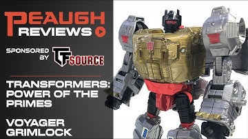 Video Review: Transformers: Power of the Primes - Voyager Class GRIMLOCK