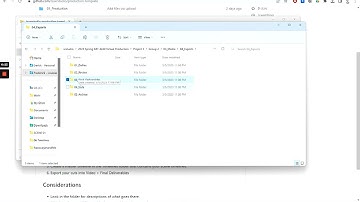Video Production Folder Structure
