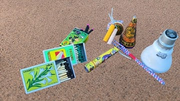 Anar Combo Experiment | Anar Cracker Testing Firework Diwali Bidi Bomb Testing