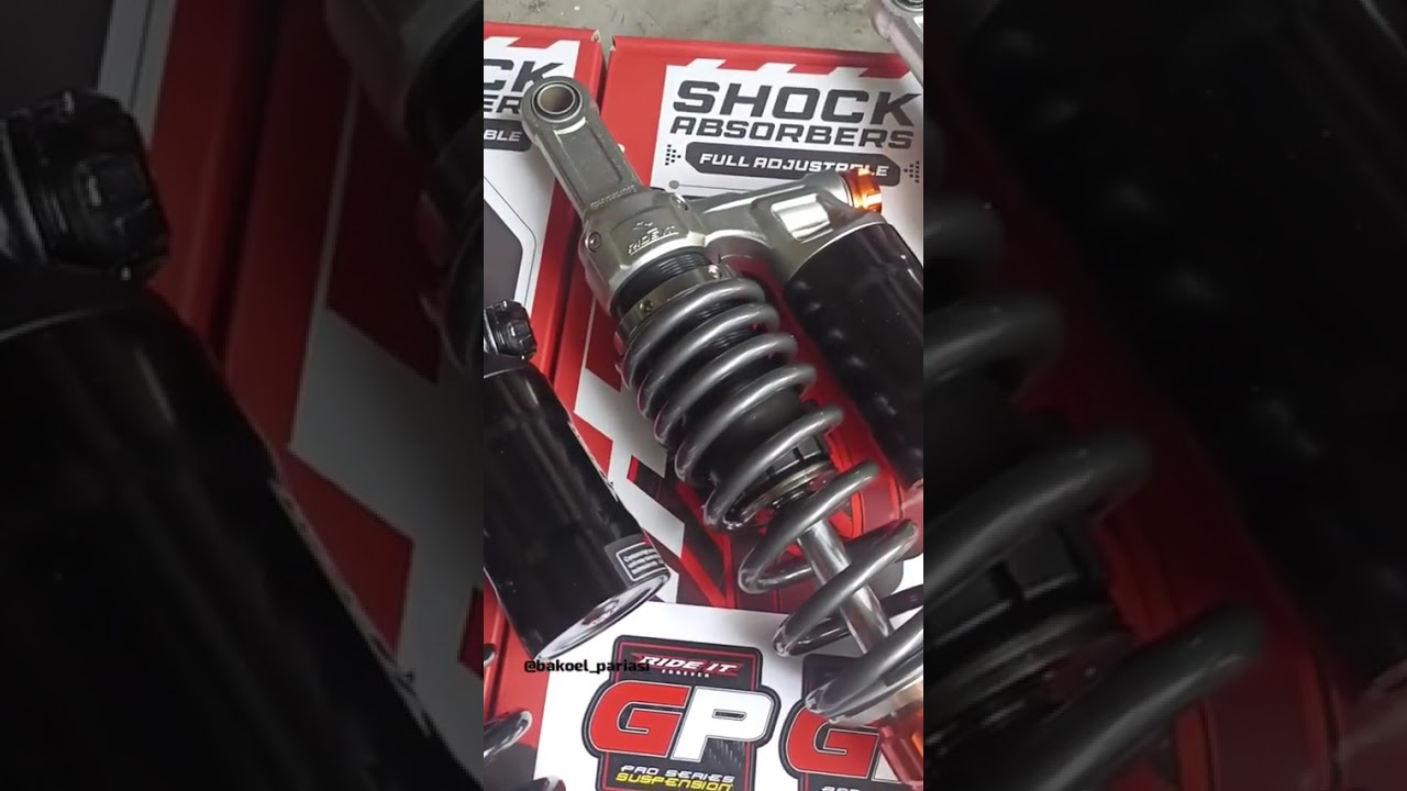 Shock GP Hyperloop Ride It Skok Matic Vario Beat Genio Scoopy Xeon Xride Mio Soul 310 330mm