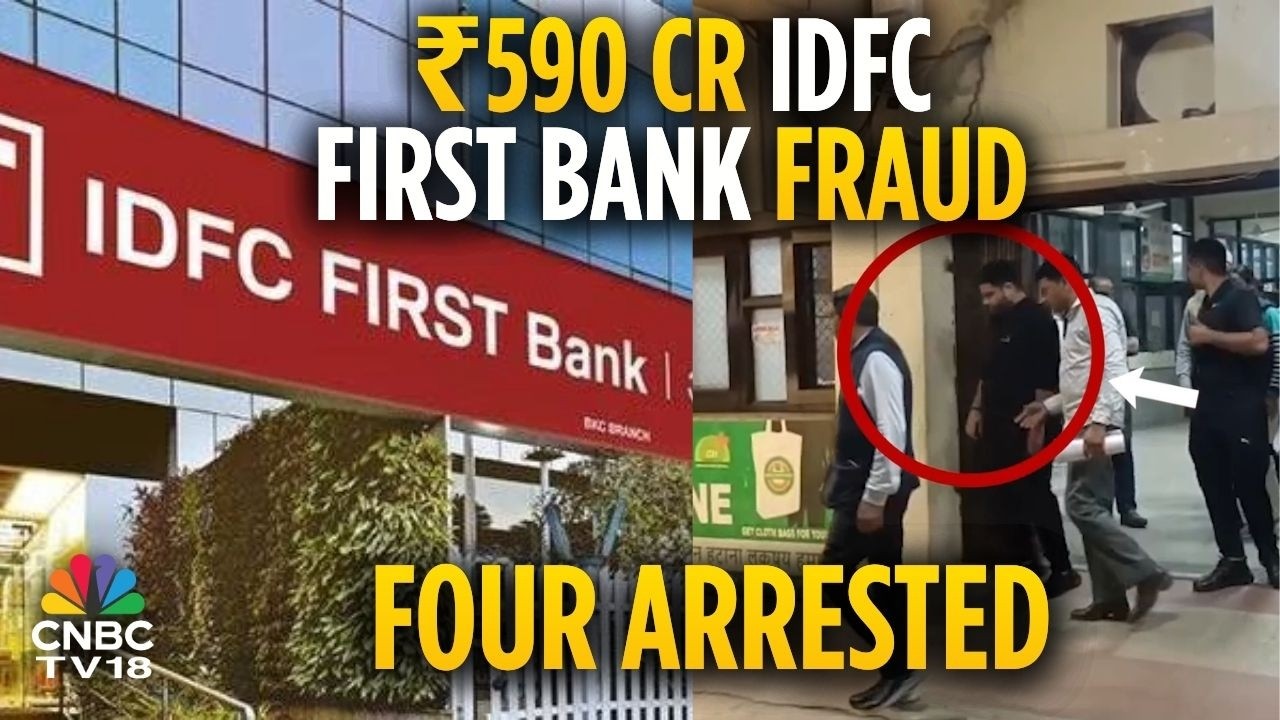 Haryana Authorities Arrest Four People In The IDFC First Bank Fraud Case | N18V