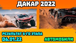 Дакар 2022 | Автомобили | Владимир Васильев Поднялся на Пятое Место в Общем Зачете Dakar | 06.01.22