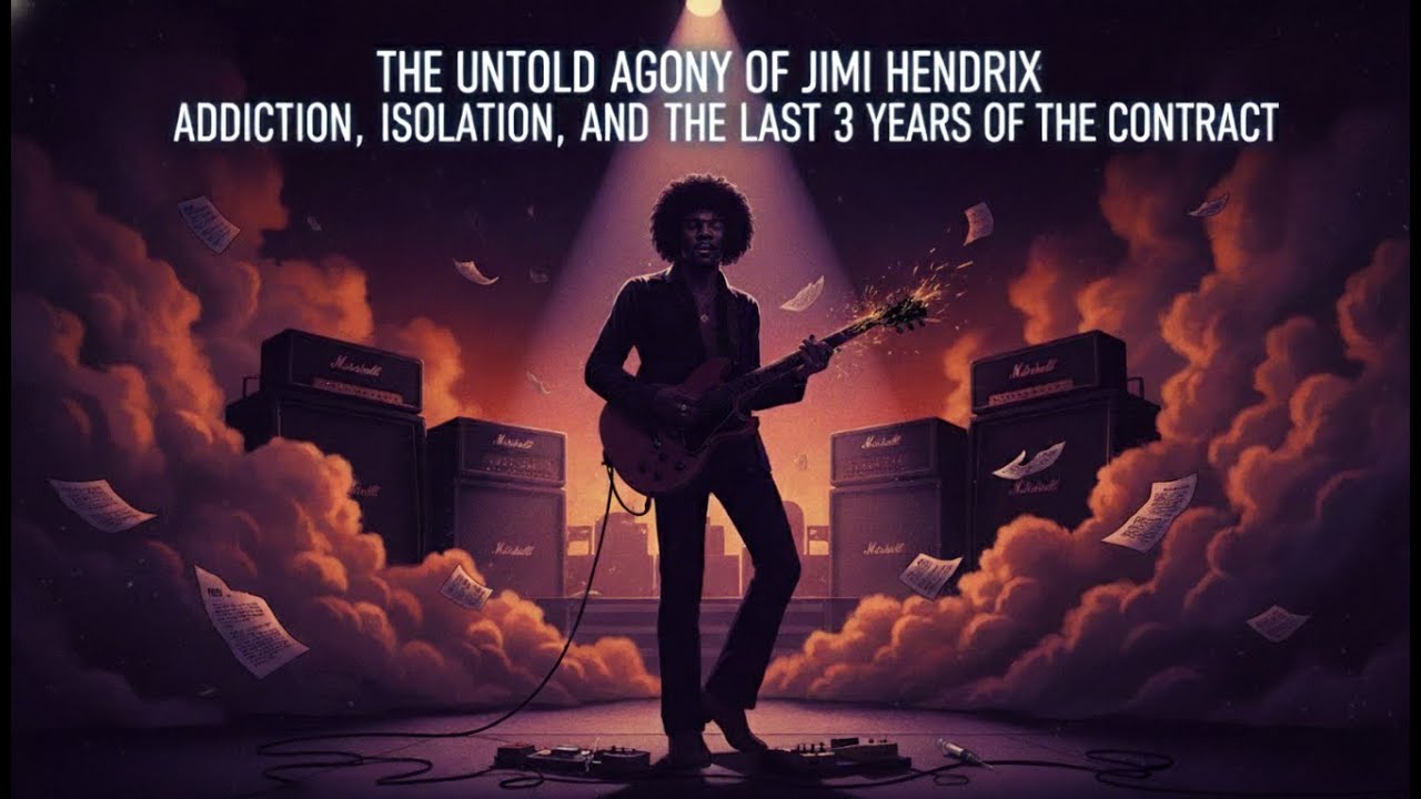 The Untold Agony of Jimi Hendrix: Addiction, Isolation, and the Last 3 Years of The Contract