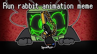 || Run Rabbit animation meme || Dw Soft Skin AU screenshot 2