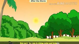 After the Storm By William Wordsworth Gul Mohar Class 6