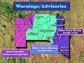 Winter Storm Progress as of 01-22-2015 Afternoon