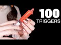 ASMR 100 FAST TRIGGERS IN 6 MINUTES 🎃 6分の高速100トリガー