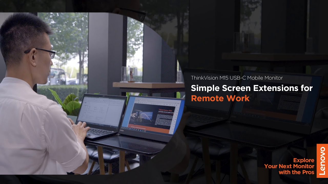ThinkVision M15 Mobile Monitor 本体 ThinkVision M15 | 15.6