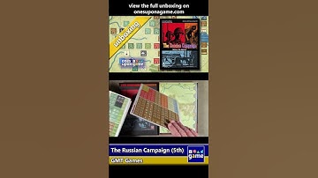 Russian Campaign (Deluxe 5th Edition) || unboxing || #shorts