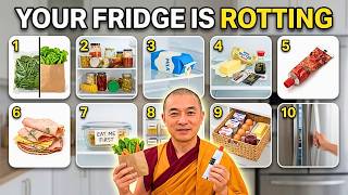 10 Buddhist Monk Fridge Rules Americans Ignore — That Make Groceries Go Bad Faster
