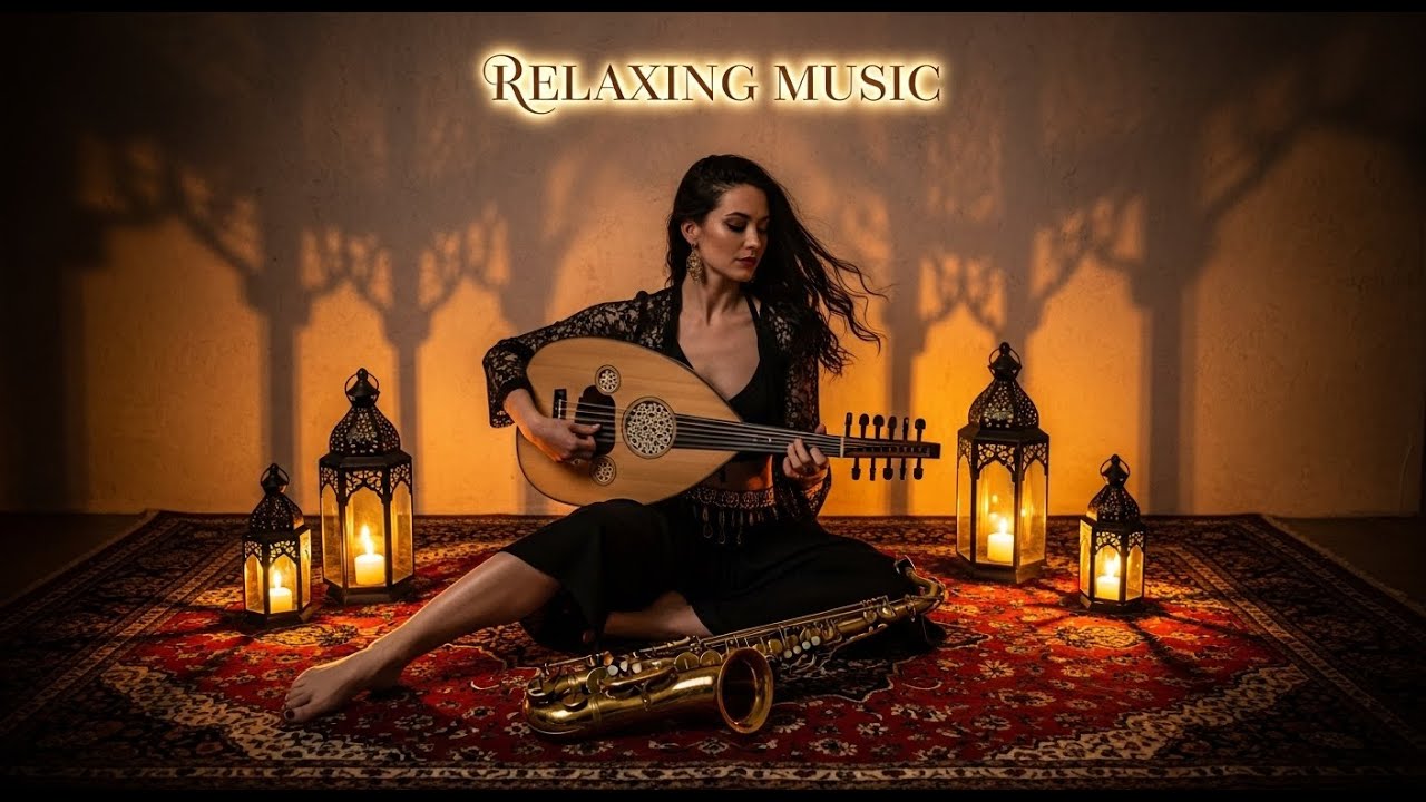 Arabian Oud & Saxophone Relaxation | Deep Calm Desert Vibes