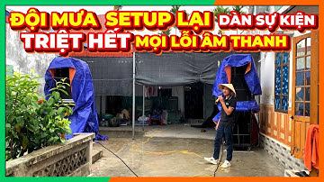 Nâng cấp crossover DSP408, đội mưa set lại cả bộ dàn sự kiện, "triệt hạ" mọi khuyết điểm âm thanh