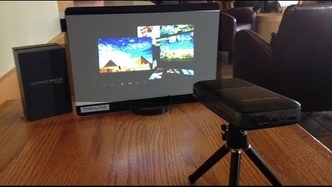 Exclusive First Look at The SmartPico Wireless Pico Projector