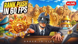 IPHONE 12 BGMI TEST LIVE 60 FPS 🔴| RANK PUSH DAY 26 | BGMI LIVE | IPHONE BGMI TEST@OrderGaming7