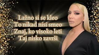 Milica Todorovic - LAZNO SI SE KLEO tekst-lyrics Resimi