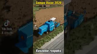 Sampo Bizon 2020 kosi rzepak Farming Simulator 22