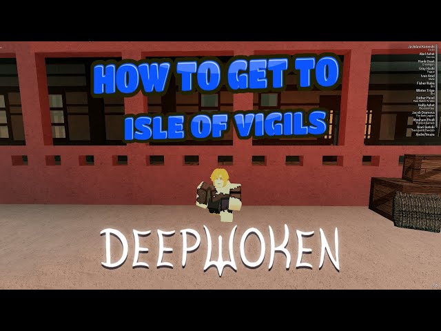 Roblox DeepWoken Starter Guide - The Isle Of Vigil 