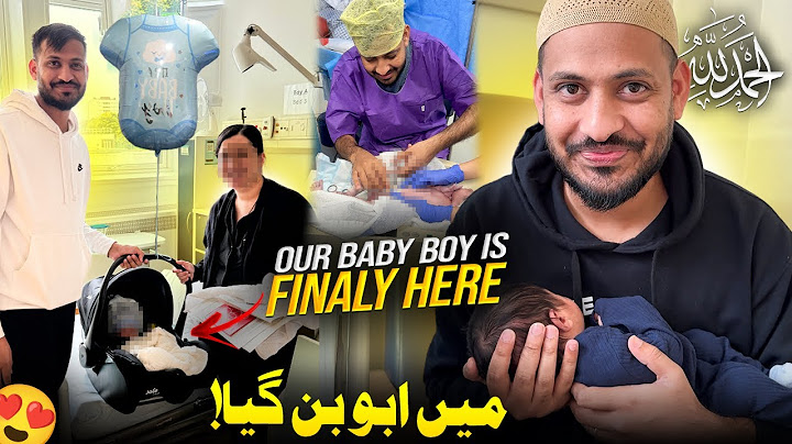 Alhamdulilah Allah Blessed Us With A Baby Boy 👶💙|| Idrees and Haleema vlogs || Part 1