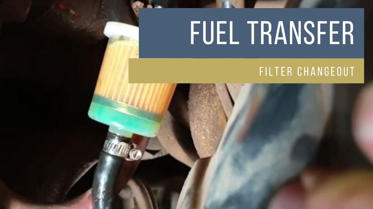 LR3 Long range fuel tank transfer line filter change YouTube