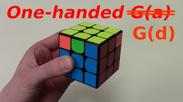 [Gd] One-handed PLL fingertricks & tutorial