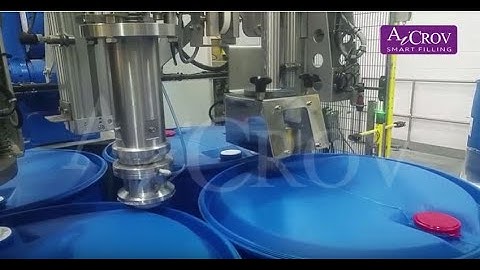 AiCROV – RF – Automatic Drum and IBC Filling Machine