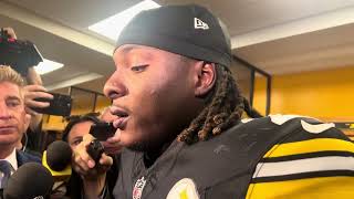 Kaleb Johnson on his crucial kickoff return mistake