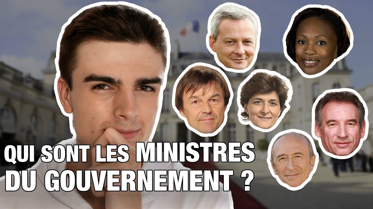 Qui sont les ministres du nouveau gouvernement ? 🤔