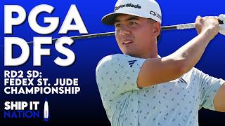 PGA Round 2 Showdown - FedEx St. Jude | DraftKings DFS Picks, Plays & Process | 08/13/26