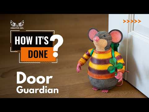 Door Guardian DIY Leather Tutorial